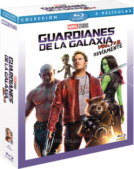Pack Guardianes de la Galaxia Vol. 1 y 2 Blu-ray