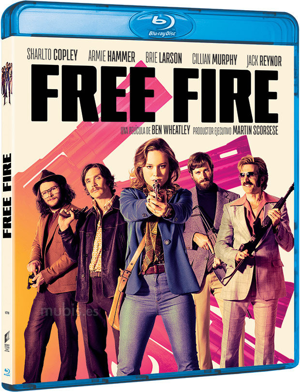 carátula Free Fire Blu-ray 1