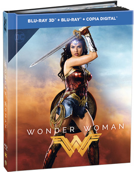 Wonder Woman - Edición Libro Blu-ray 3D