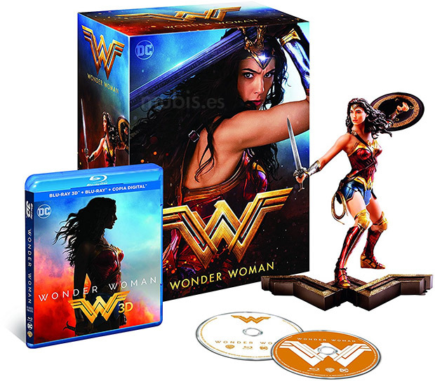 carátula Wonder Woman - Edición Coleccionista Blu-ray 3D 1
