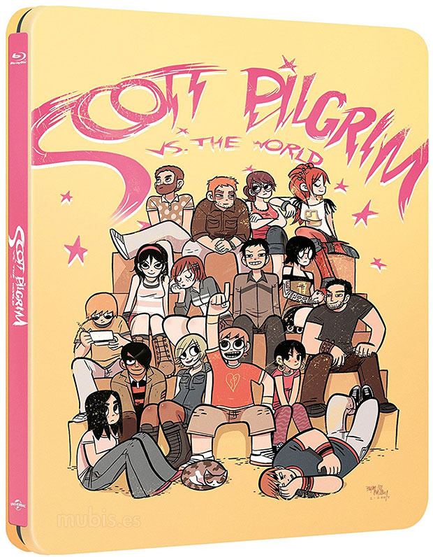 carátula Scott Pilgrim contra el Mundo - Edición Metálica Blu-ray 1