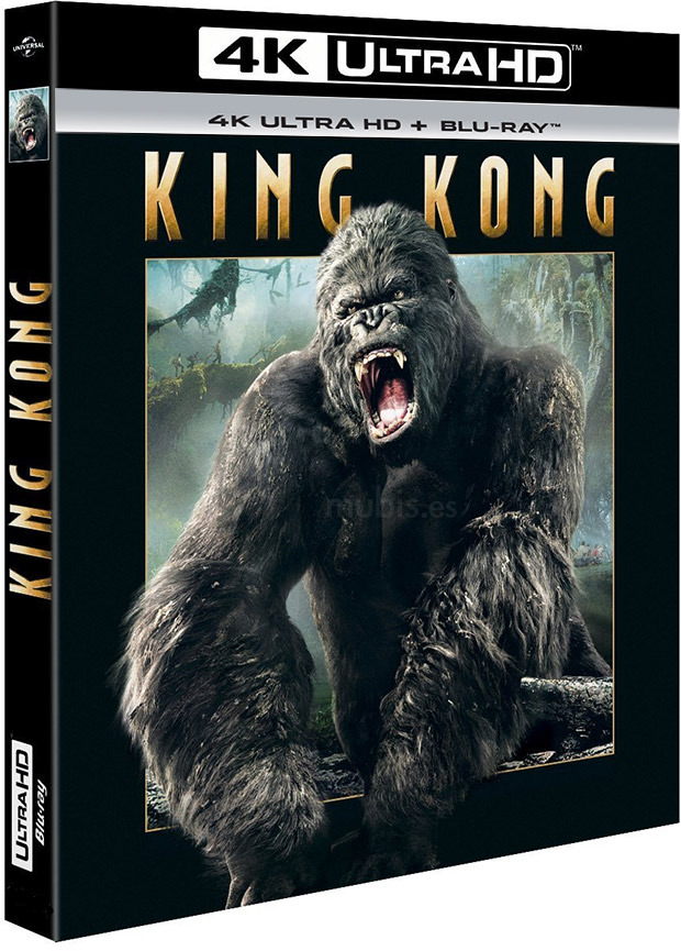 carátula King Kong Ultra HD Blu-ray 1