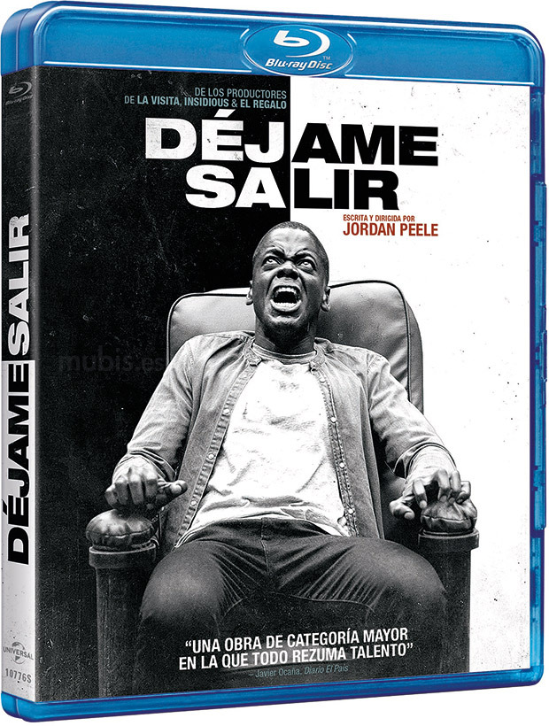 carátula Déjame Salir Blu-ray 1