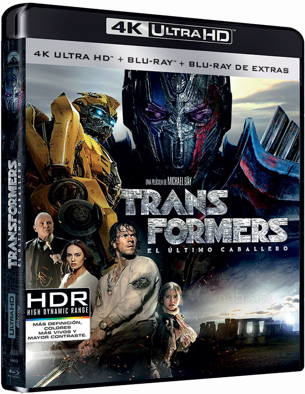 Transformers: El Último Caballero Ultra HD Blu-ray