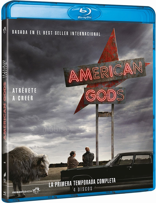 carátula American Gods - Primera Temporada Blu-ray 2
