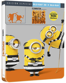 Gru 3 – Mi Villano Favorito - Edición Metálica Blu-ray 3D