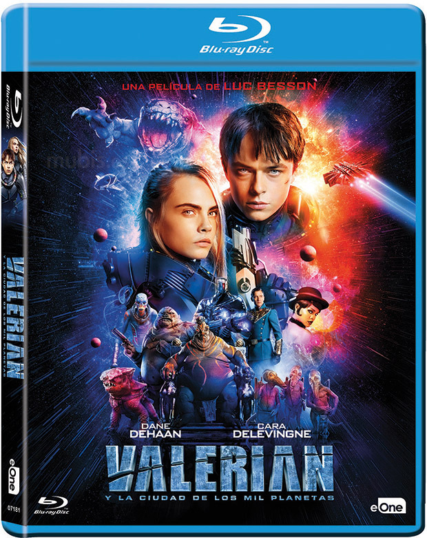 carátula Valerian y la Ciudad de los Mil Planetas Blu-ray 1