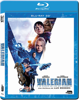 Valerian y la Ciudad de los Mil Planetas Blu-ray 3D