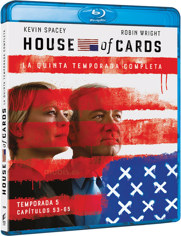 carátula House of Cards - Quinta Temporada Blu-ray 1