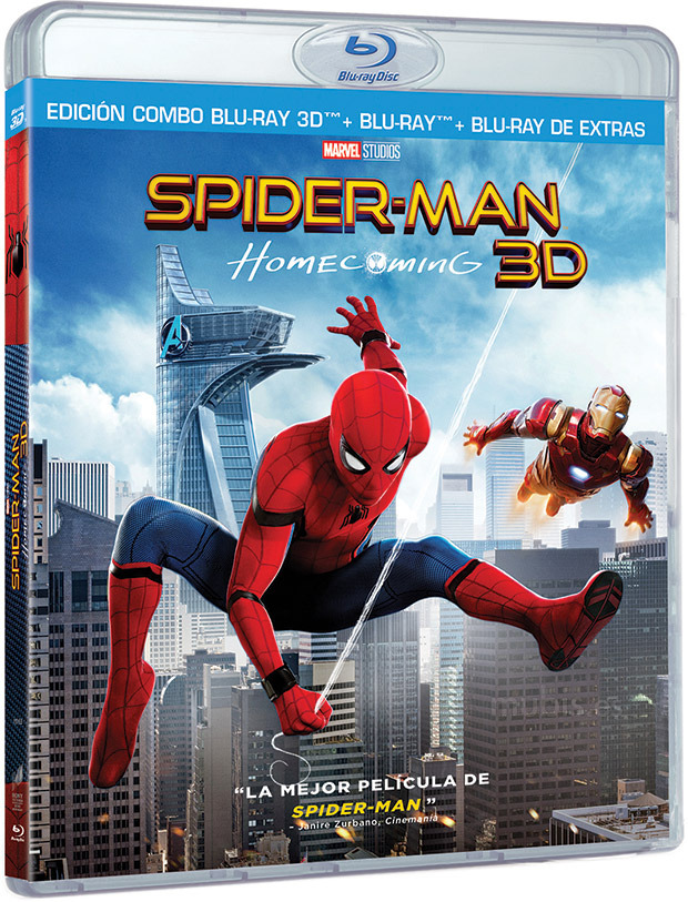 Spider-Man: Homecoming Blu-ray 3D