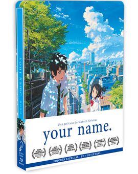 your name. - Edición Metálica Blu-ray