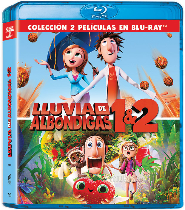 Pack Lluvia de Albóndigas 1 y 2 Blu-ray