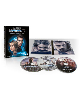 La Serie Divergente: Divergente + Insurgente + Leal Blu-ray