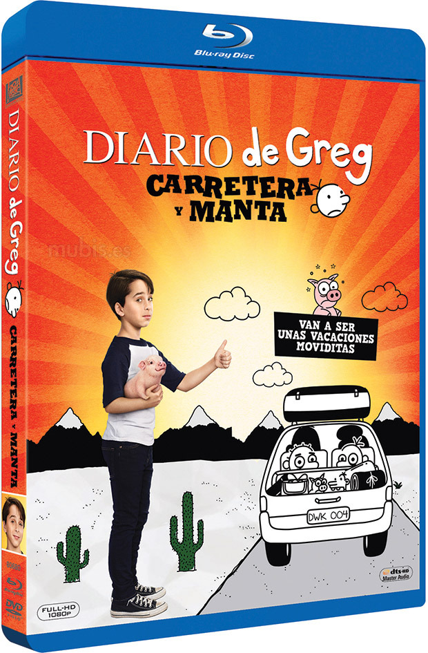 carátula Diario de Greg: Carretera y Manta Blu-ray 1