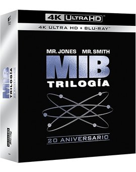 Trilogía Men in Black Ultra HD Blu-ray