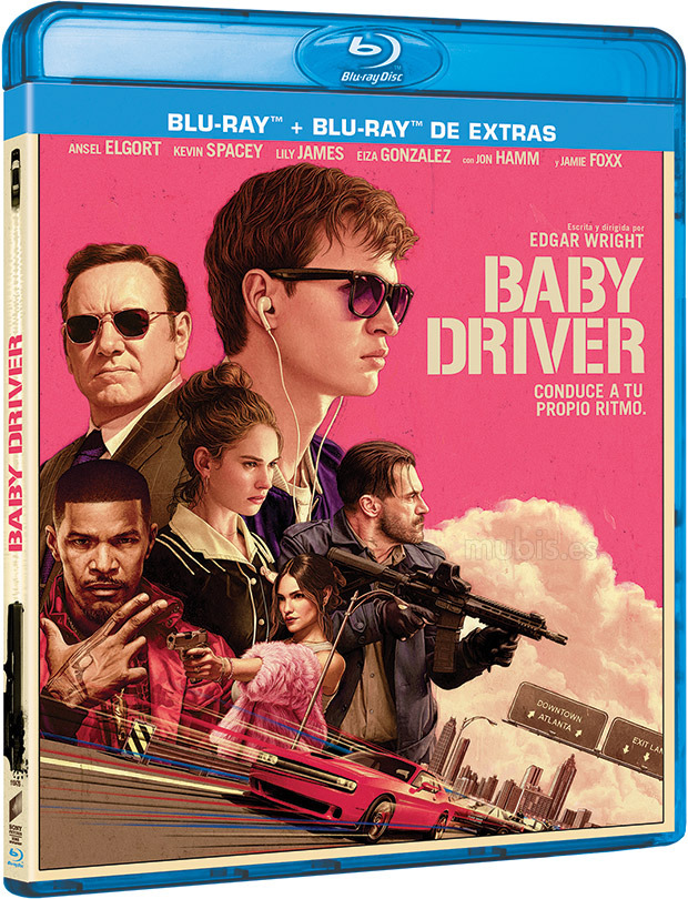 carátula Baby Driver Blu-ray 1
