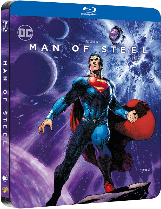carátula El Hombre de Acero - Edición Metálica Blu-ray 1