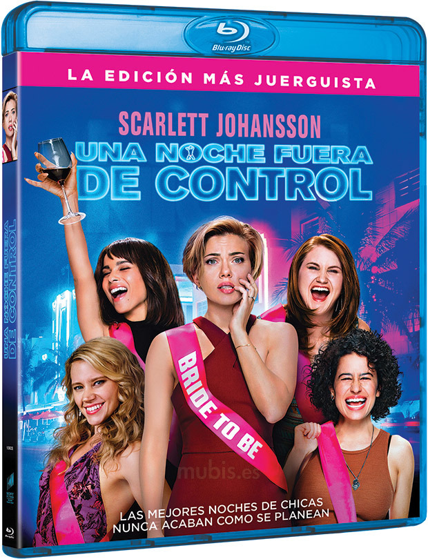 carátula Una Noche fuera de Control Blu-ray 1