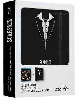 El Precio del Poder (Scarface) + Libreta Moleskine Blu-ray