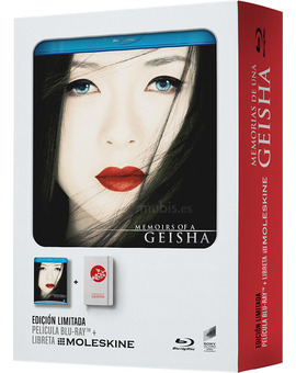 Memorias de una Geisha + Libreta Moleskine Blu-ray 2