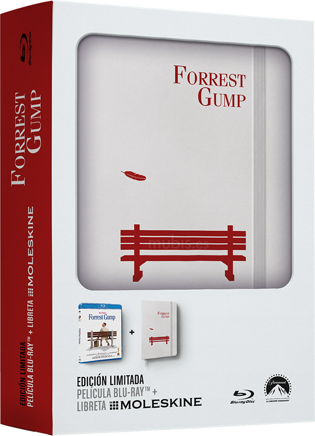 Forrest Gump + Libreta Moleskine Blu-ray