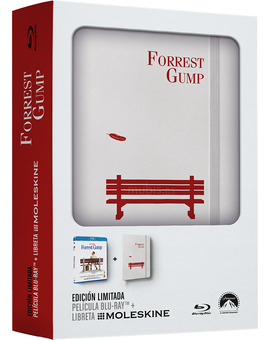 Forrest Gump + Libreta Moleskine Blu-ray 1