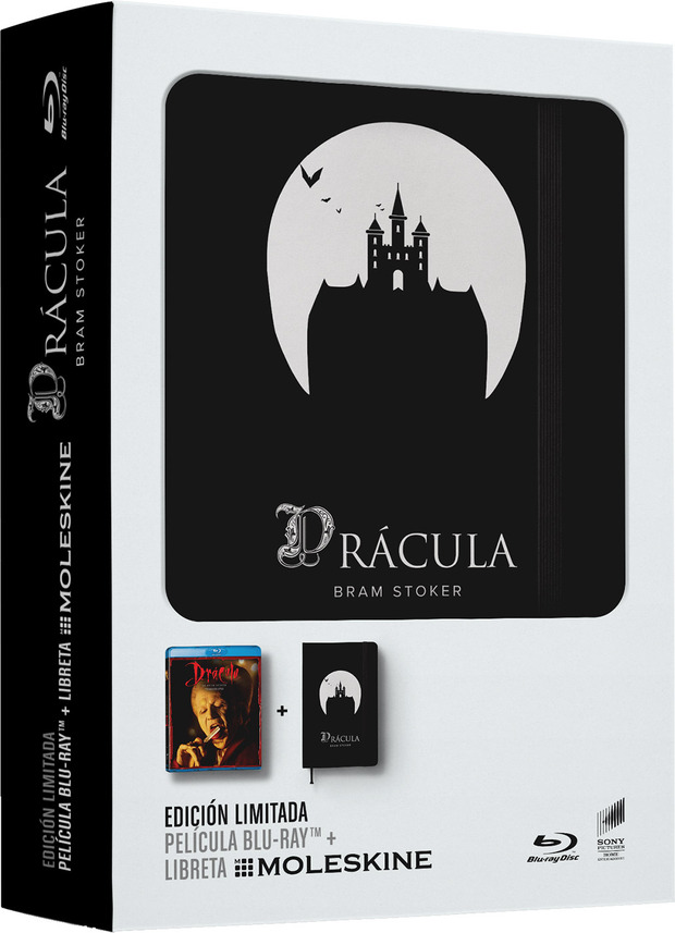 Drácula de Bram Stoker + Libreta Moleskine Blu-ray