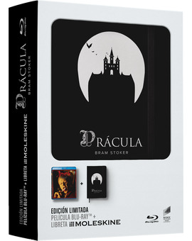 Drácula de Bram Stoker + Libreta Moleskine Blu-ray 1