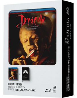 Drácula de Bram Stoker + Libreta Moleskine Blu-ray 1