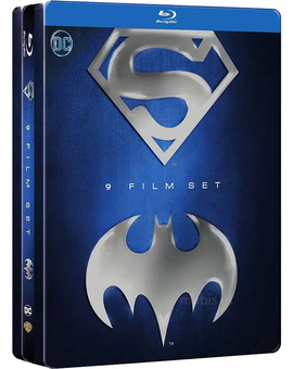 Antología Batman y Superman - Edición Metálica Blu-ray