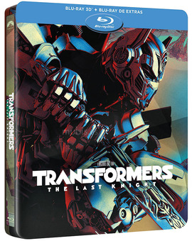 Transformers: El Último Caballero - Edición Metálica Blu-ray 3D