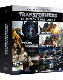 Transformers - Colección 5 Películas Ultra HD Blu-ray