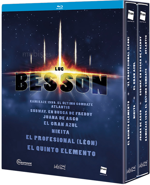 carátula Pack Luc Besson Blu-ray 1