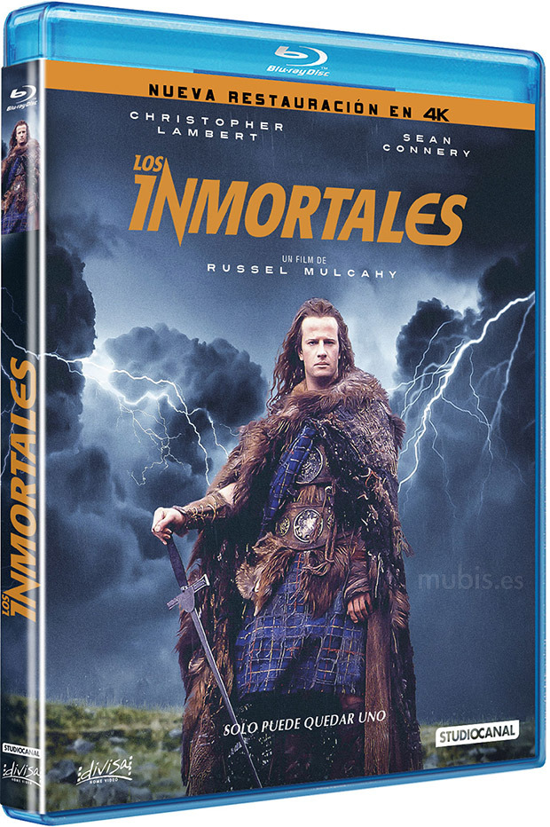 carátula Los Inmortales Blu-ray 1