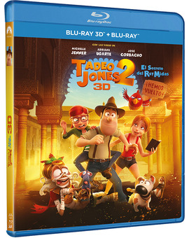 Tadeo Jones 2: El Secreto del Rey Midas Blu-ray 3D