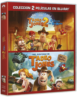 Pack Las Aventuras de Tadeo Jones + Tadeo Jones 2: El Secreto del Rey Midas Blu-ray