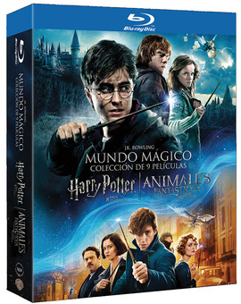 Pack Harry Potter + Animales Fantásticos - Colección 9 Películas Blu-ray