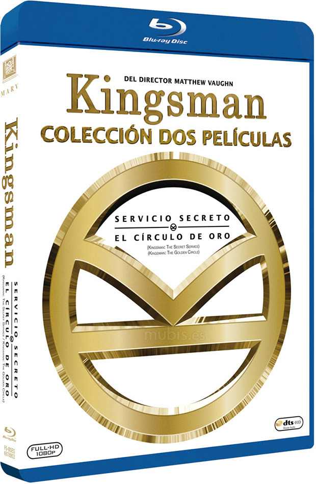 carátula Pack Kingsman: Servicio Secreto + Kingsman: El Círculo de Oro Blu-ray 1