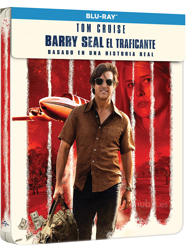 carátula Barry Seal: El Traficante - Edición Metálica Blu-ray 1