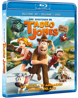 Las Aventuras de Tadeo Jones Blu-ray 3D