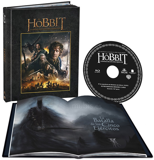 carátula El Hobbit: La Batalla de los Cinco Ejércitos Blu-ray 1