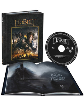El Hobbit: La Batalla de los Cinco Ejércitos - Edición Libro Blu-ray