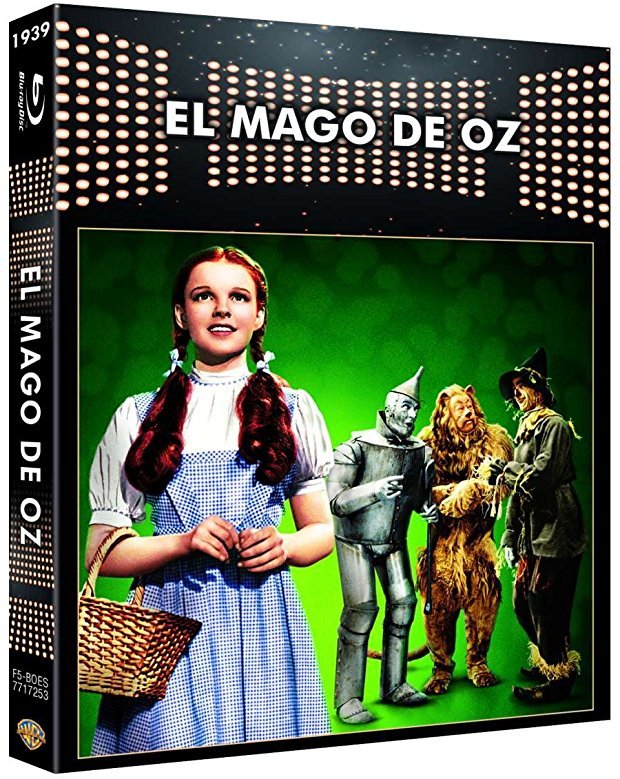 carátula El Mago de Oz Blu-ray 1