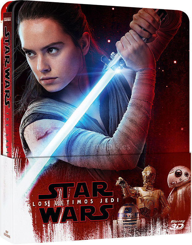 Star Wars: Los Últimos Jedi - Edición Metálica Blu-ray 3D