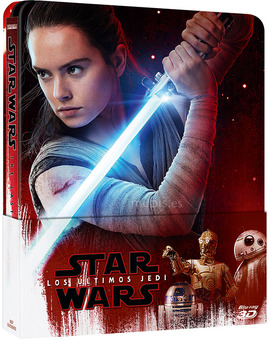 Star Wars: Los Últimos Jedi en Steelbook en 3D y 2D