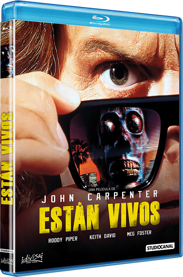 carátula Están Vivos Blu-ray 1