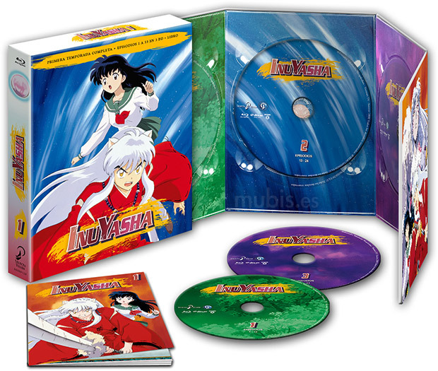 carátula Inuyasha - Primera Temporada Box 1 (Edición Coleccionista) Blu-ray 1