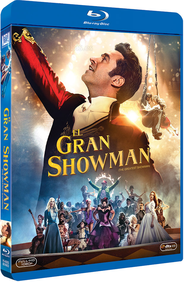carátula El Gran Showman Blu-ray 1