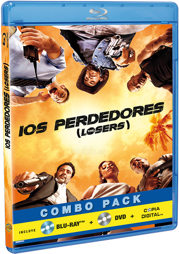 carátula Los Perdedores Blu-ray 1