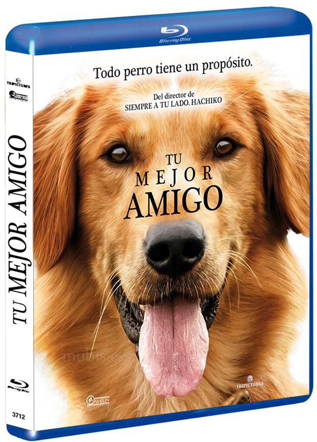 carátula Tu Mejor Amigo Blu-ray 1
